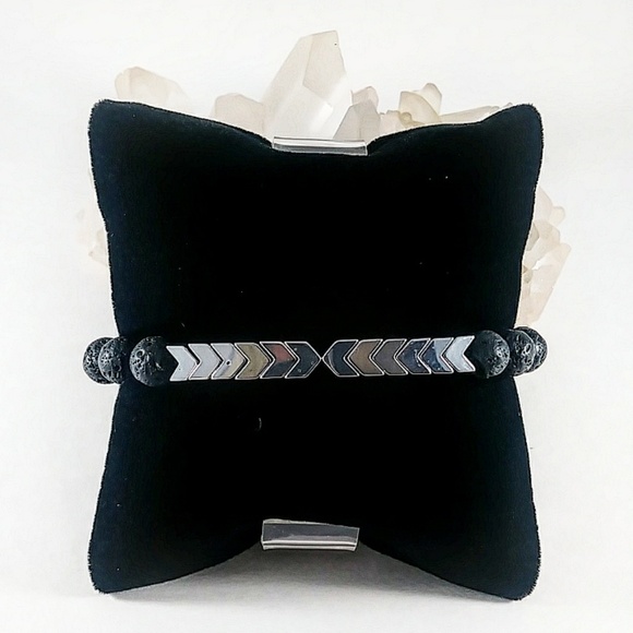 Hematite Vitality Essential Oil Lava Rock - Picture 5 of 8